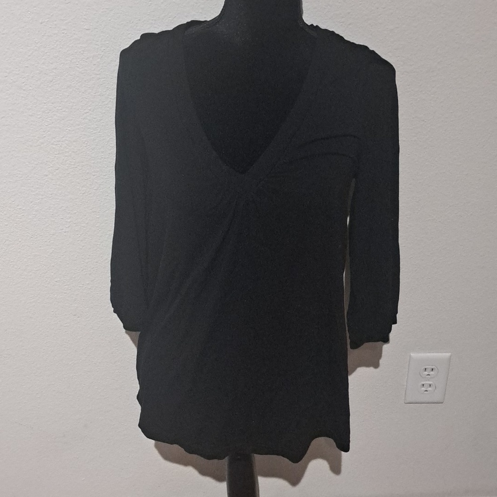 Anthropologie TULLE sz large spandex/Rayon stretch top